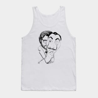 The Professor b&w Tank Top